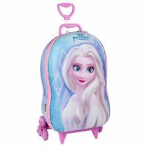 Mochila 3D de Rodinhas Infantil - Disney-Frozen - Elsa - Maxtoy