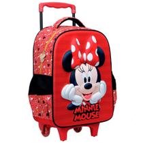 Mochila 3D de Rodinhas Infantil - Disney - Minnie Mouse SE - Xeryus