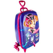 Mochila 3D de Rodinhas Infantil - Patrulha Canina - Skye Jet - Maxtoy