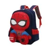 Mochila 3D Kawaii Do Homem-Aranha Para Crianças, Bolsa Escolar De Super-Heróis, Presente De Viagem