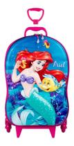 Mochila 3d Pequena Sereia Ariel Com 6 Rodinhas Maxtoy 3855 Mochila 3d Pequena Sereia Ariel Com 6 Rodinhas Maxtoy 3855