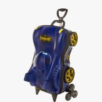 Mochila 3d Rodinha Lancheira Batman Bat Wheels Maxtoy Mochila 3d Rodinha Lancheira Batman Bat Wheels Maxtoy