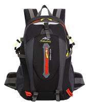 Mochila 40L Impermeável para Trilha Longa Viagem Camping Nylon com Suporte Lombar -