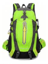 Mochila 40L Impermeável para Trilha Longa Viagem Camping Nylon com Suporte Lombar - Mochila 40L Impermeável para Trilha Longa Viagem Camping Nylon com Suporte Lombar -