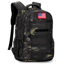 Mochila 4land Camo Infantil para Meninos 40 L com Porta USB