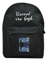 Mochila A Noite Estrelada De Van Gogh Bolsa Unissex
