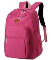 Mochila Abshoo Girls resistente à água de poliéster rosa vermelha