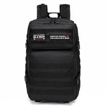 Mochila Acampamento Cmaping Compacta Sem Tira Reforçada Grande Cor Preto