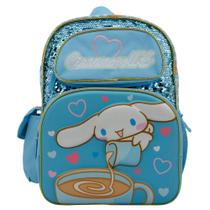 Mochila Accesorio Innovaciones AI Cinnamoroll 41 cm con Lentejuelas Reversibles