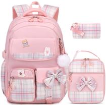Mochila ACESAK Girls Kindergarten Elementary School rosa Mochila ACESAK Girls Kindergarten Elementary School rosa