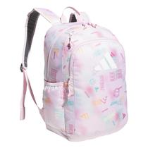 Mochila adidas Affiliate Small com capa para laptop rosa Mochila adidas Affiliate Small com capa para laptop rosa