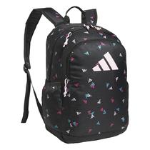 Mochila adidas Affiliate Small para mulheres e homens preta/rosa