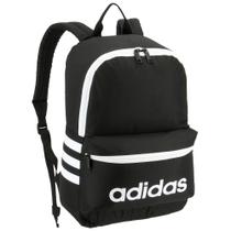 Mochila adidas Classic 3s Mid com bolso refrigerador preta/branca Mochila adidas Classic 3s Mid com bolso refrigerador preta/branca