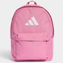 Mochila Adidas Clássica 3 Barras - Rosa - Único Mochila Adidas Clássica 3 Barras - Rosa - Único