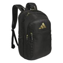 Mochila adidas Excel 7.0 para homens e mulheres preta/dourada metálica