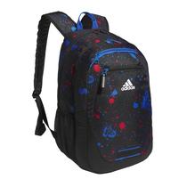 Mochila adidas Foundation Splatter preta azul para laptop