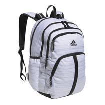 Mochila adidas Prime 7 de dois tons branca/preta com garantia vitalícia