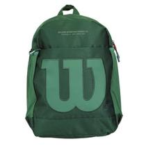 Mochila Adulto Feminino Masculino WILSON Verde Reforçada Esporte Casual Urbana Mochila Adulto Feminino Masculino WILSON Verde Reforçada Esporte Casual Urbana