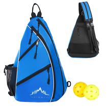 Mochila ajustável Pickleball Bag Himal com suporte de água azul