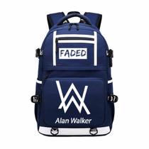 Mochila Alans Walkers Cartoon Kids School Anime 30x15x48cm