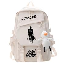 Mochila Alans Walkers Cartoon Kids School Nylon 32x45x13cm
