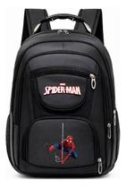 Mochila Alça de Aço Grande e Espaçosa Com Estampa Infantil Menino Heroi Aranha Spider