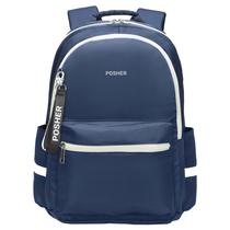 Mochila Alyssa Antifurto Azul Marinho - Posher