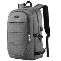 Mochila AMBOR Travel Laptop 18,4 polegadas, cinza anti-roubo