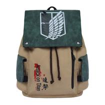 Mochila Anime School Attack Ons Titans para crianças