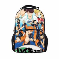 Mochila Anime School Haikyuus Kids Children 35x19x48cm