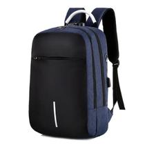 Mochila Anti Furto Notebook Senha Impermeável Saida Cabo Aux