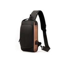 Mochila anti furto transversal cadeado com senha saida carregador usb resistente a água - Eletro Mochila anti furto transversal cadeado com senha saida carregador usb resistente a água - Eletro