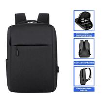 Mochila Antifurto Estilosa Resistente Unissex Com Carregamento USB Prática - Cores