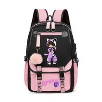 Mochila Aphmaus Cartoon Kids School Oxford Cloth 0,6 kg