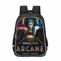 Mochila Arcanes Jinxs Cartoon Kids School Oxford 30x17x41cm