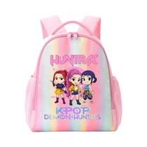 Mochila Arco-Íris Para Crianças K-Pop Demon Hunters Anime Mochila Escolar Rumi Mira Zoey Presente De Mochila Arco-Íris Para Crianças K-Pop Demon Hunters Anime Mochila Escolar Rumi Mira Zoey Presente De