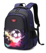 Mochila Asge para meninos da escola à prova d'água de viagem roxa