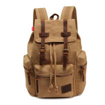 Mochila AUGUR High Capacity Canvas Vintage 18L para caminhadas