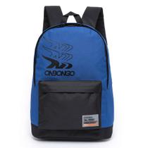 Mochila Azul Escolar Onbongo Reforçada Bolsa Trabalho