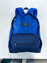 Mochila Azul Reforçada Jeans Estilo e Qualidade Mochila Azul Reforçada Jeans Estilo e Qualidade