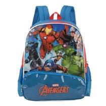 Mochila Azul Vingadores - Maxlog IS38011AG0200UN