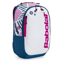 Mochila Babolat Kids Branca Azul e Rosa Mochila Babolat Kids Branca Azul e Rosa