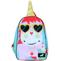 Mochila Baby Unicórnio Colorido Od-Mbu Ó Design Mochila Baby Unicórnio Colorido Od-Mbu Ó Design