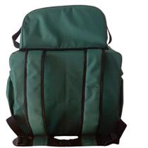 Mochila Bag Bolsa Térmica Nylon Verde Delivery com Isopor