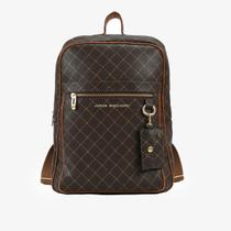 Mochila Bag Charm Grande Monograma Jorge Bischoff
