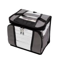 Mochila Bag Ice Cooler Bolsa Térmica C Alça 7,5L Mor Tarugão