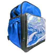 Mochila Bag Térmica Bolsão Reforçado 45litros - Isopor laminado - Azul Royal