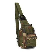 Mochila Bag Transversal Reforçada com tiras autocolantes para Patch Diversos compartimentos Mochila Bag Transversal Reforçada com tiras autocolantes para Patch Diversos compartimentos