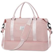 Mochila BAGAIL Travel Weekender para mulheres impermeável rosa