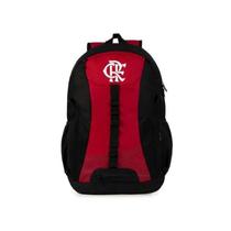 Mochila Baggagio Esportiva Flamengo com Suporte Para Bola - Mochila Baggagio Esportiva Flamengo com Suporte Para Bola -